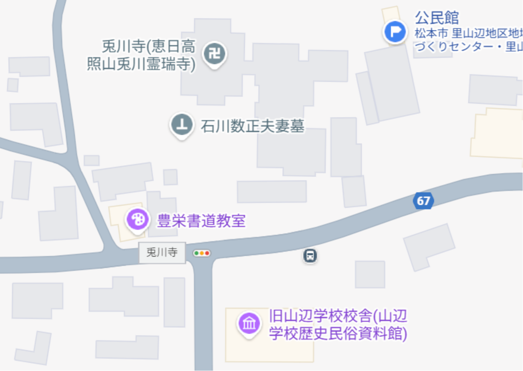 公民館地図